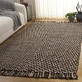 thumbnail image 2 of SAFAVIEH Natural Fiber Tamaya Geometric Area Rug, Black/Natural, 5' x 8', 2 of 7