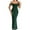 Green, variant on OSOLU Solid Color Women Casual Dress Elegant Bodycon Midi Dress One Shoulder Backless Party Wear Summer Spring Versatile Dresses Lovely Sundress Wedding Guest Dress
