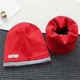 thumbnail image 5 of AWZXDE Winter Hats For Kids Hat And Neck Warmer Cozy Scarf Combo For Boys Girls Toddler Cold Weather Red, 5 of 5