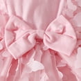 thumbnail image 7 of Tiijoy Infant Girls Sleeveless Ruffle Princess Dress with 3D Butterfly Appliques, Sizes 6-12M, 7 of 7
