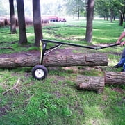 Timber Tuff Steel Log Carrier Dolly, 1000 Pound Capacity, ATV Compatible