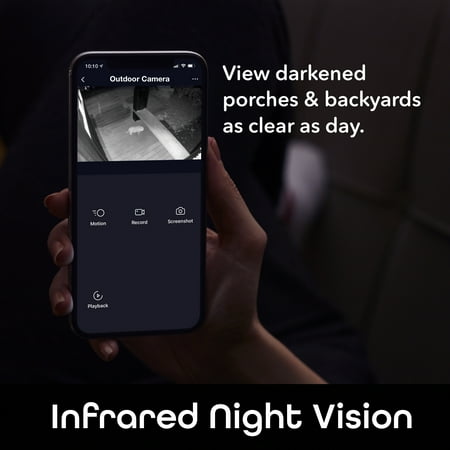 Geeni Aware 1080p Indoor Smart Home Security Camera with 2-Way Talk, Night Vision and Motion Alerts, Works with Alexa and Google Assistant, No Hub Required, White (2 Pack)