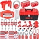 thumbnail image 1 of Kit de etiquetado Lockout VEVOR, cerradura con llave de 43 piezas con candados, 1 of 9