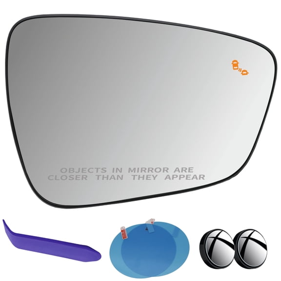 EAP Passenger Side Mirror Glass for Ford Escape 2020-2026, Heated, Blind Spot