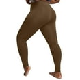 thumbnail image 6 of REALiKUN Plus Size Leggings for Women Stretchy Workout Yoga Pant High Waist Opaque Leggings with Pockets, 6 of 7