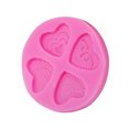 thumbnail image 3 of Inteprter Molde de pastel con forma de corazón de 4 rejillas, reemplazo portátil, resistente al calor, molde antiadherente para dulces de Herramientas y accesorios para hornear, 3 of 6