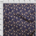 thumbnail image 3 of oneOone Cotton Cambric Blue Fabric Asian Suzani Sewing Craft Projects Fabric Prints By Yard 42 Inch Wide, 3 of 5