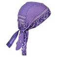 thumbnail image 3 of Ciclismo pirata Bandana Skull Cap Hat Beanie Transpirable Headcloth Absorbente de sudor morado claro jinwen Sombreros de pirata ciclista, 3 of 8