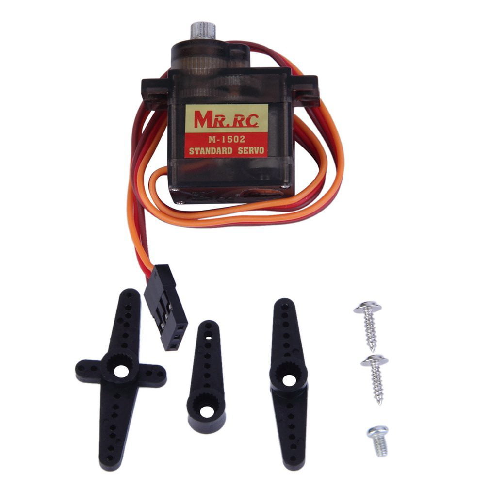 MR.RC M-1502 9g Standard Servo Motor Metal Gear For RC Helicopter Car AirplaLe