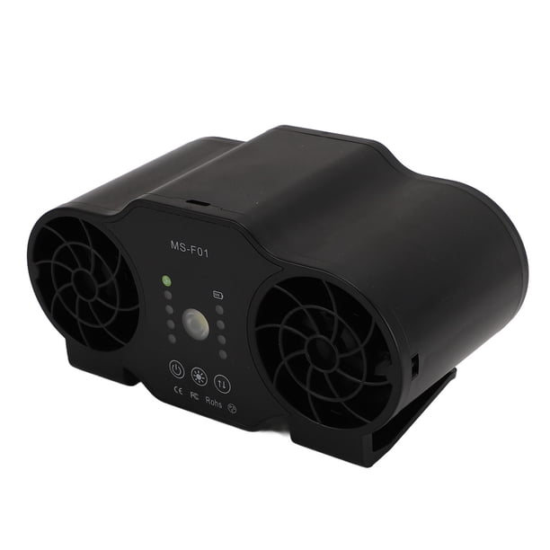 Ventilador De Cintura Portátil USB Recargable Potente Ventilador De Enfriamiento De Flujo De Aire Para Acampar Al Aire Libre