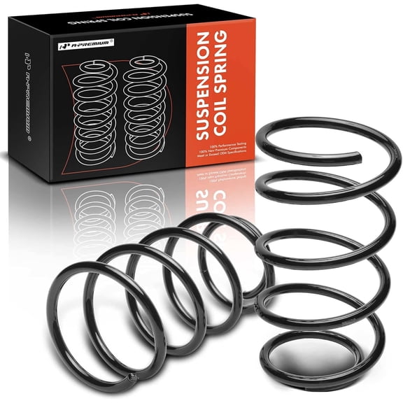 A-Premium 2Pcs Front Suspension Coil Spring Set Compatible with Nissan Altima 2002 2003 2004 3.5L, Driver and Passenger Side, Replace# 540108J102, 540108J103