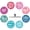 C, variant on EROCK 500Pcs 1.5" Thank You Stickers Thank You For Supporting Small Business Labels