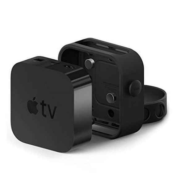 elago Multi Mount for Apple TV - [Three Mounting Options : Magnet, Screw, Strap][Easy Installation][Space Saving] for Apple TV 4th Generation (Multi Mount)