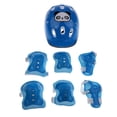 thumbnail image 1 of 7pcs de Casco de Seguridad para Niños con de en Puño de de Patines para de Patinaje , Azul, 1 of 8