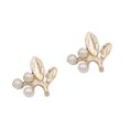 thumbnail image 2 of Sonducket 2 piezas horquilla ligera tocado espalda plana diseño no perforado perla flor hebilla accesorios para el cabello para tipo 1 Ropa, zapatos y accesorios Miscelánea hojas de perla Sonducket AP009386-04, 2 of 6