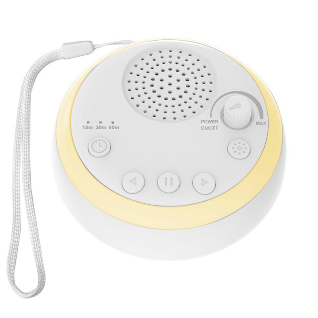 sonidos relajantes y 32 niveles de volumen con cuerda portátil para colgar y conector para auriculares Temporizador de batería incorporado y función de memoria Adecuado para bebés, niños y adultos XianweiShao 9024715982551