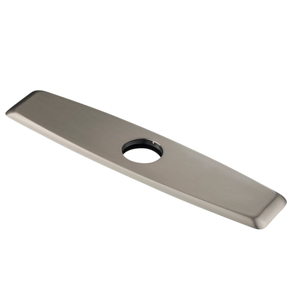 Deck Plate for Kitchen Faucet in Spot Free Stainless Steel