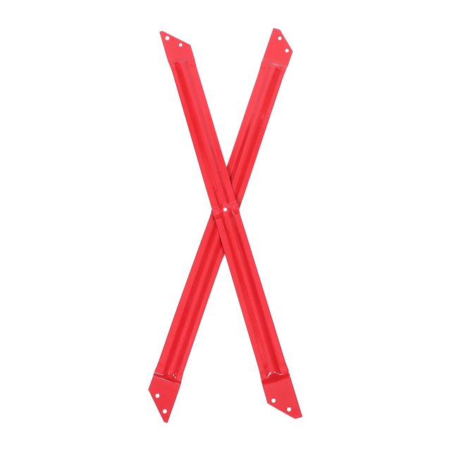 OULII 1 Pair of Ladder Replacement Parts Telescopic Ladder Accessories Stainless Steel Red Practical