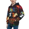 thumbnail image 2 of Wings Of Fire Teenager Zip-Up Hoodie Print Hooded Sweatshirt Soft & Elastic Sweater Outerwear For Daily Wear Large, 2 of 8