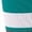 TEAL, WHITE, GREY, variant on Striped Baseball Sock - TEAL, WHITE, GREY - XS