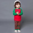 thumbnail image 3 of Pijamas de Navidad para niños Y niñas, ropa de dormir de elfo, Papá Noel, ropa de dormir para niños pequeños, regalo de Año Nuevo, ropa de Otoño de 2 a 7 años, 3 of 4