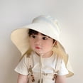 thumbnail image 5 of Sombrero de verano de secado rápido fino para niños, sombrero grande para viajes de primavera y otoño para bebés, niños y niñas, protección para el cuello, protector solar, sombrero de pescador, 5 of 5