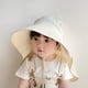 thumbnail image 2 of Sombrero de verano de secado rápido fino para niños, sombrero grande para viajes de primavera y otoño para bebés, niños y niñas, protección para el cuello, protector solar, sombrero de pescador, 2 of 5