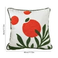 thumbnail image 3 of Orange Embroidered Pillowcase Fruit Pillow Cover Home Decoration, 3 of 6