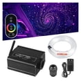 thumbnail image 2 of 16W RGB LED Fiber Optic Star Ceiling Light Kit With Touch Remote 0.75mm 150~550pcs Cabel Optional ,Easy Installation, 2 of 6