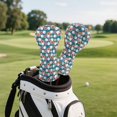 thumbnail image 4 of Uorisanigo Golf Headcovers Set, 3pcs Golf Club Head Covers - Hibiscus Golfs Ball Print Driver Headcover Fits up to 460cc Drivers, Golfs Fairway Wood Headcover and Hybrid Head Cover, 4 of 7