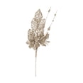 thumbnail image 2 of Kbndieu Christmas Tree Decorations Rose Gold Glitter Floral Ornaments Christmas Tree Picks Ornaments, 2 of 6