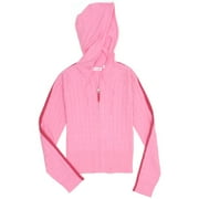 No Boundaries - Juniors Cabled Baby Hoodie