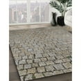 thumbnail image 3 of Ahgly Company Machine Washable Indoor Square Transitional Silver Pink Area Rugs, 5' Square, 3 of 7