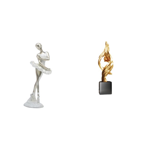 Figura de escritorio,Estatua de bailarina,adorno de escritorio,decoración del hogar,Estatua de arte abstracto,Estatua de arte abstracto Escultura de resina moderna,Colección creativa de