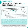 thumbnail image 7 of AECOJOY 20' x 10' Manual Retractable Patio Awning,Outdoor Awning Retractable Sunshade Shelter-Gray, 7 of 7