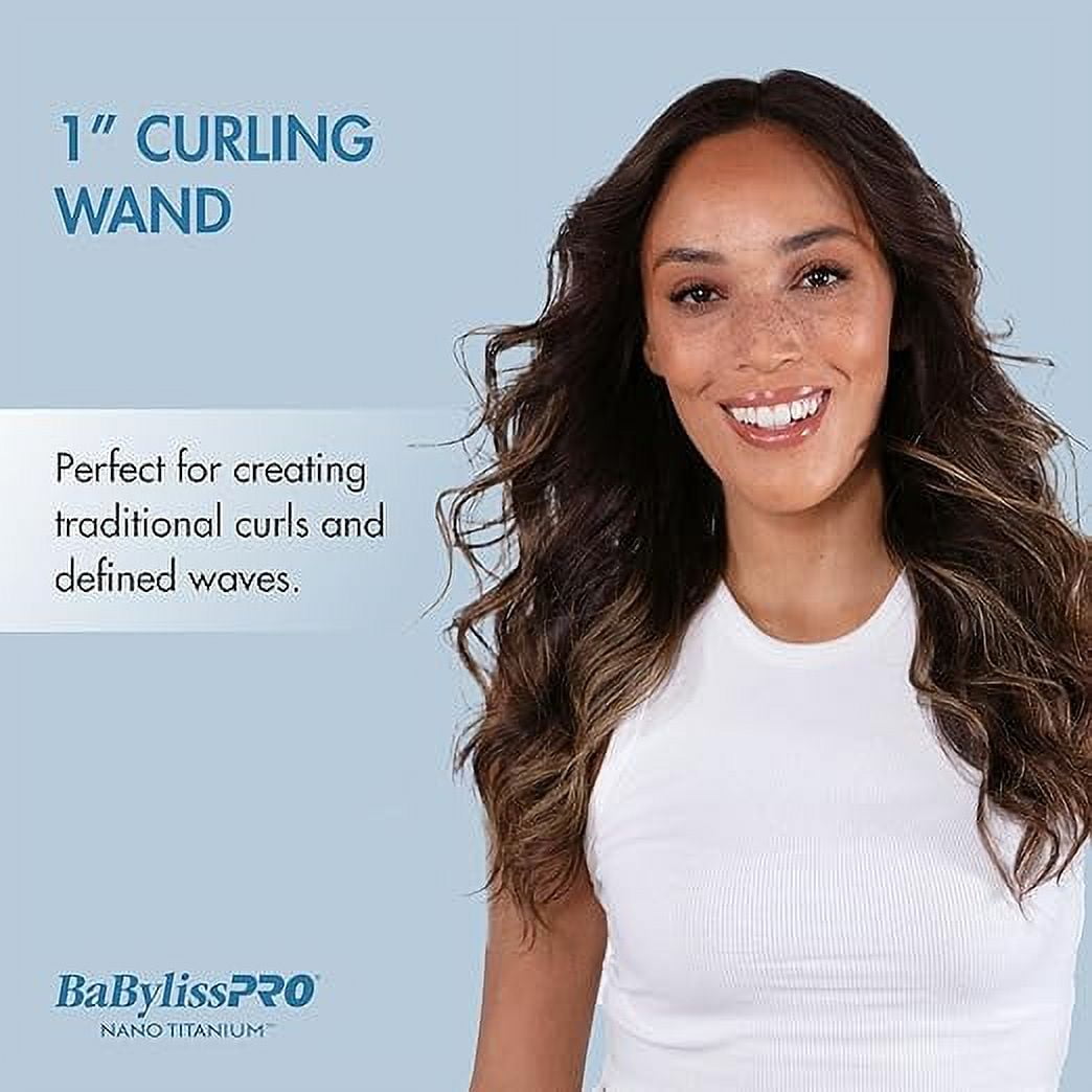 BaBylissPRO® Nano Titanium™ 1" Curling Wand
