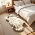 thumbnail image 5 of AuroraX Bedroom Rugs for Adults Non Skid Cute Animals Cat Front Door Mats Indoor and Outdoor Flannel Entryway Rug for Doorway Washable, 5 of 9