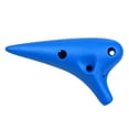 thumbnail image 3 of 12 Holes Plastic Ocarina Flute Alto C Musical Instrument with Music Score for Music Lover and Beginner, 3 of 7