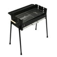 thumbnail image 6 of 32.1in Charcoal BBQ Grills Stove, Portable 201 Stainless Steel Rack, 6 of 14