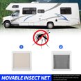 thumbnail image 3 of Caravan Window, Push Out 24 X 24in Aluminum Alloy Frame 75 Deg Opening RV Side Window UV Protection  for Trailers for Motorhome, 3 of 7