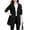 Black, variant on Women's Hooded Drawstring Waist Trench Coat Elastic Cuffs Long Sleeve Flap Pocket Mid Length Windproof Outerwear