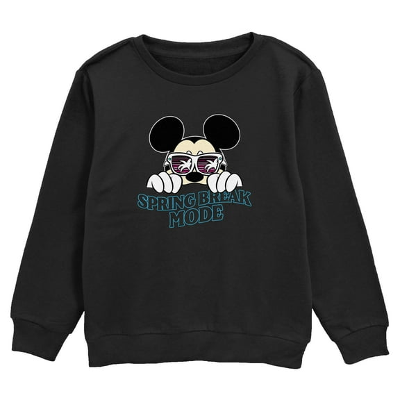 Boy's Mickey & Friends Spring Break Mode Sweatshirt