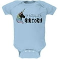 thumbnail image 1 of Halloween I'm Actually a Unicorn Soft Baby One Piece, 1 of 1
