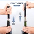 thumbnail image 2 of Corkscrew Air Pressure Corkscrew 7s Cork Pops Out Pump Bottle Opener Wine Bottle Opener Tools Portable Accessoryred Wine Bottle Opener Bottle Opener, 2 of 5