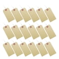 thumbnail image 2 of Pungan manila tags 50pcs Shipping Wired Tags Manila Tags Blank Tags Packaging Tags with Iron Wires,4.72"X2.36"X0.04", 2 of 10