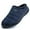 Blue, variant on Ecetana Women's Fuzzy Memory Foam Closed Back Slippers Faux Fur Lined House Shoes