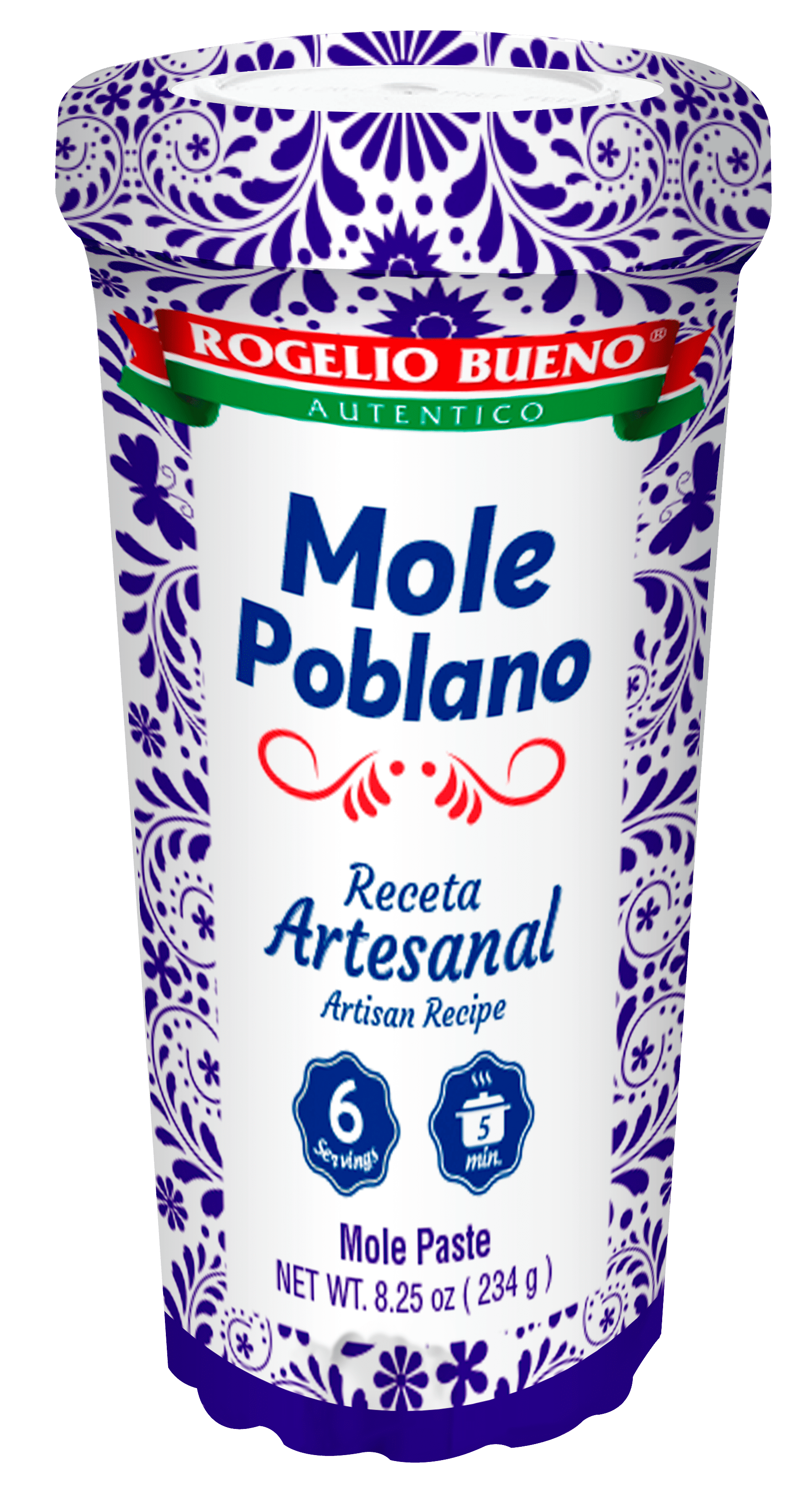 (12 pack) Rogelio Bueno Artisan Mole Poblano 8.25 oz.