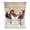 Red, variant on Brown Farmhouse Tie Up Curtains for Window, Thermal Insulated Balloon Shade Adjustable Rod Pocket Curtains Valance Panels for Kitchen Bathroom Cafe 52 x 45 Vintage Country Animals Cabin Forest