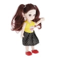 thumbnail image 3 of Ropa de muñeca 13 articuciones Muñeca Moda Zapatos Set Juguete A5 Cabello Zulema Muñeca de juguete para niñas, 3 of 7