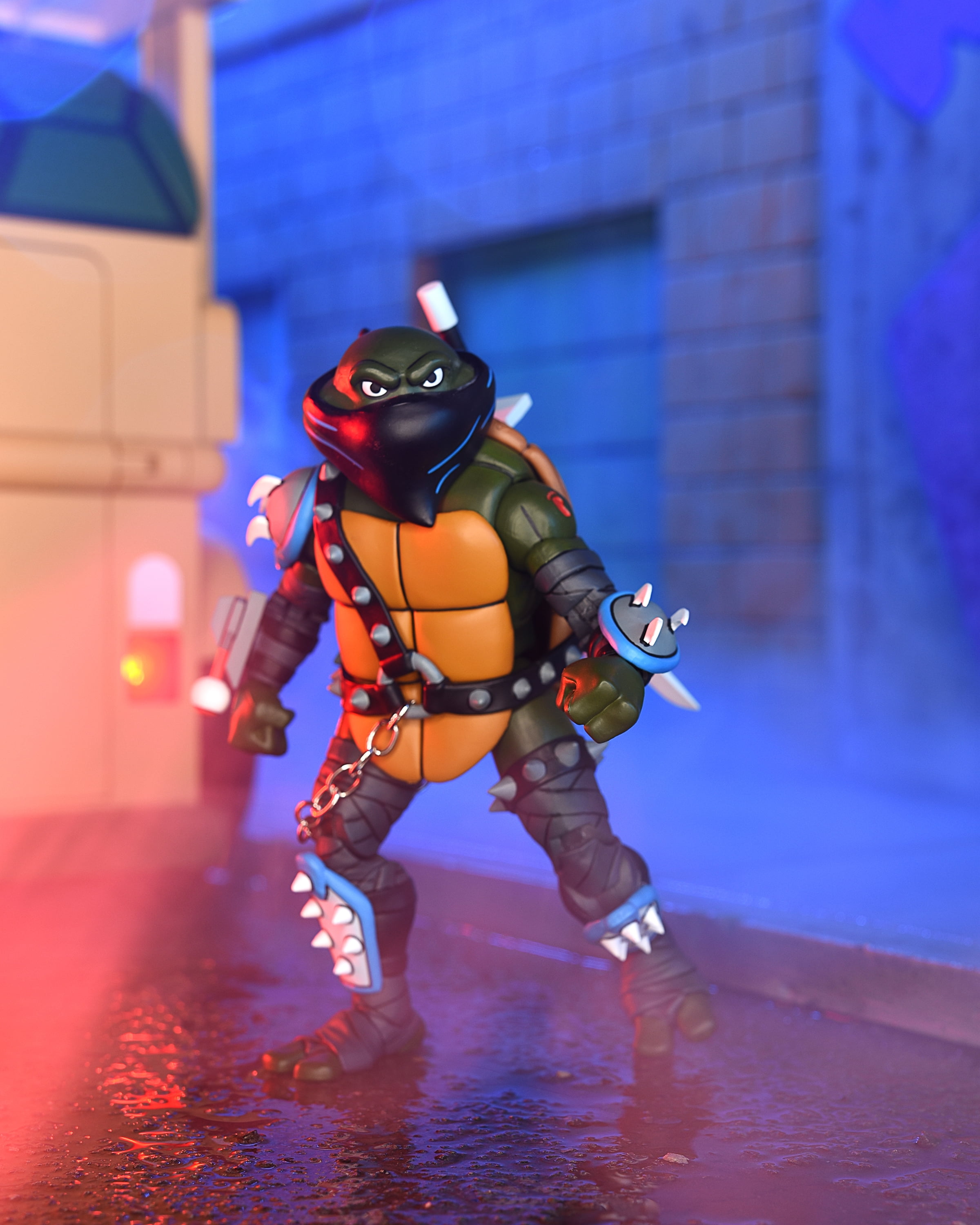 NECA Teenage Mutant Ninja Turtles Cartoon Ultimate Dark Leo 7